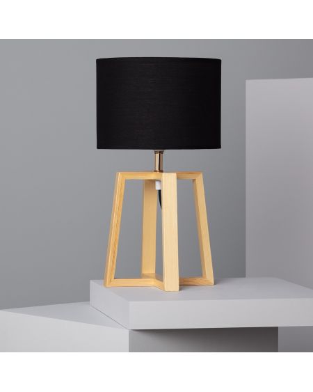 Lampe à Poser Bois Korsade