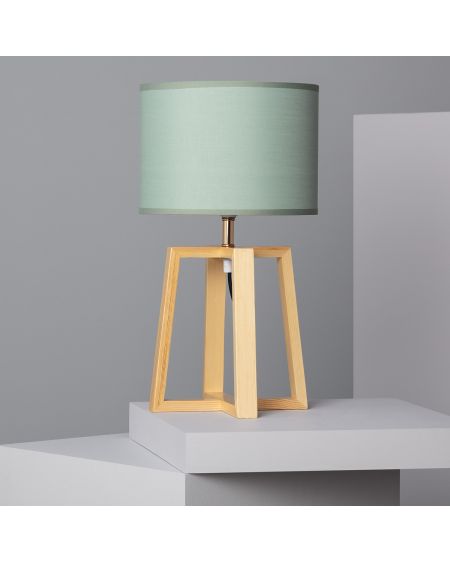 Lampe à Poser Bois Korsade