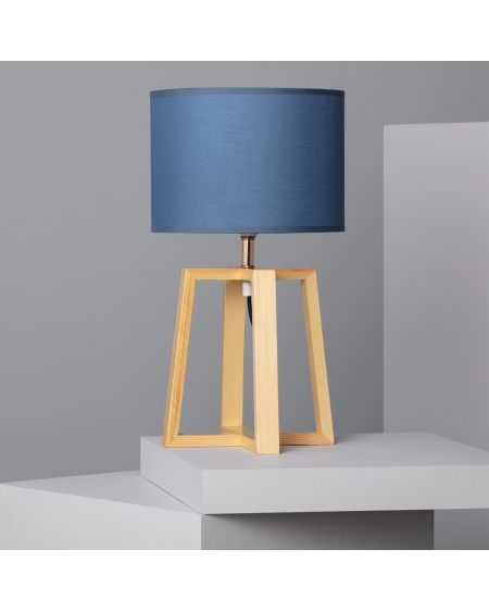 Lampe à Poser Bois Korsade