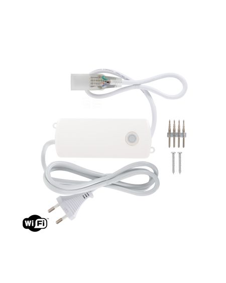 Contrôleur Ruban LED 220V AC WiFi IP65 Coupe tous les 25/100cm