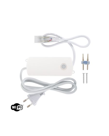 Contrôleur Ruban LED 220V AC WiFi IP65 Coupe tous les 25/100cm