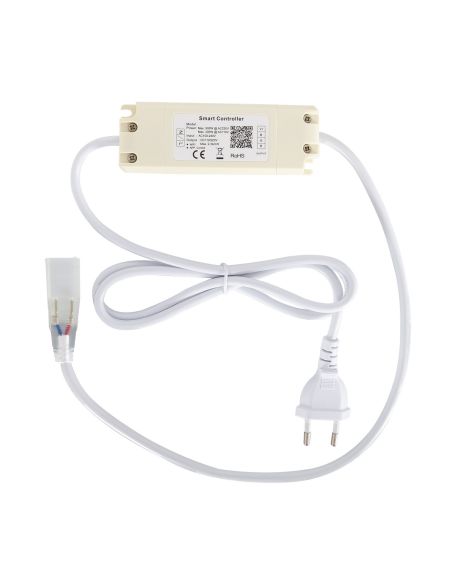 Contrôleur Ruban LED 220V AC WiFi IP65 Coupe tous les 25/100cm