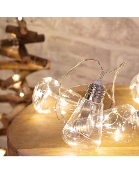 Guirlande d'Ampoules LED Edison 2m