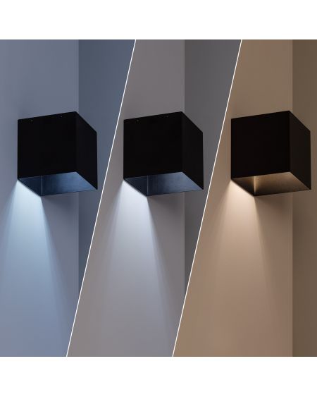 Applique Murale LED Extérieure Solaire Rabat avec Détecteur de Mouvement Radar IP65