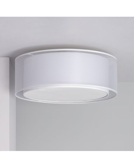 Plafonnier Rond Tissus Navoi Ø500 mm