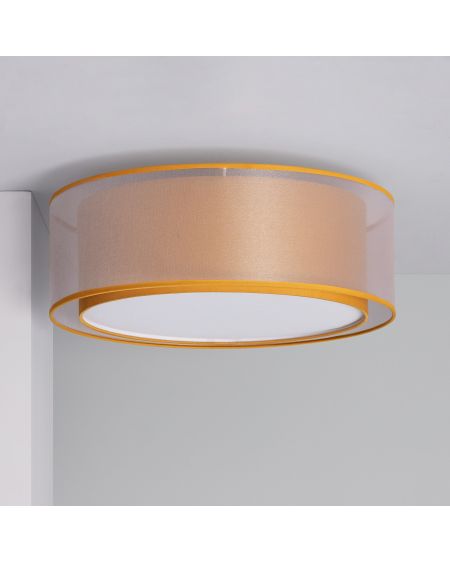 Plafonnier Rond Tissus Navoi Ø500 mm