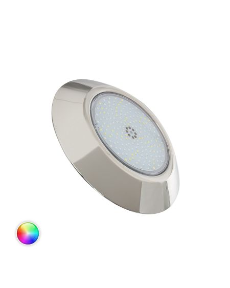 Spot LED Piscine en Saillie Inox RGBW Submersible 12V DC IP68 12W