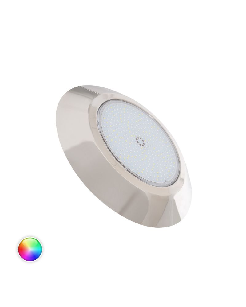 Spot LED Piscine en Saillie Inox RGBW Submersible 12V DC IP68 24W