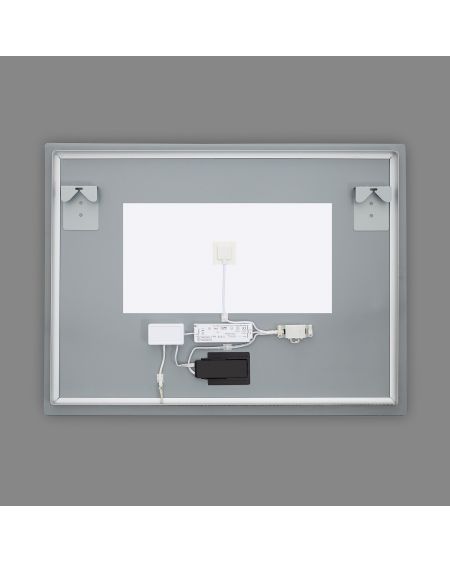 Miroir Salle de Bain avec Éclairage LED Anti-buée Sarakiniko 60x80 cm