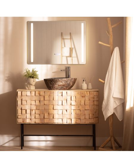 Miroir Salle de Bain avec Éclairage LED Anti-buée Big Similan 60x80 cm