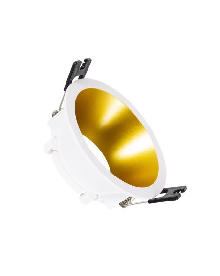 Collerette Downlight Conique Reflect pour Ampoule LED GU10 / GU5.3 Coupe Ø 75mm