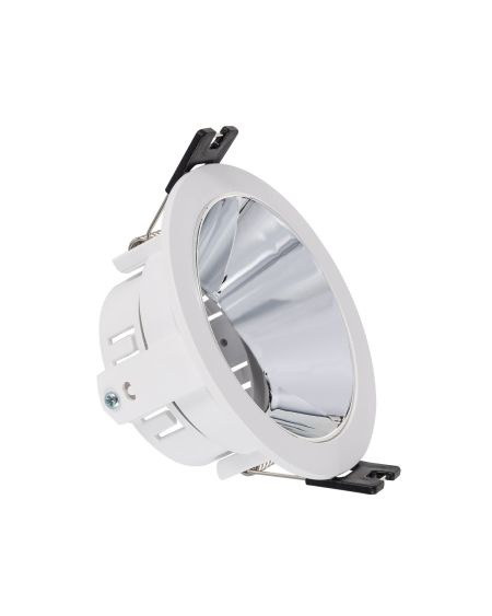 Collerette Downlight Conique Reflect pour Ampoule LED GU10/ GU5.3 Coupe Ø 75mm