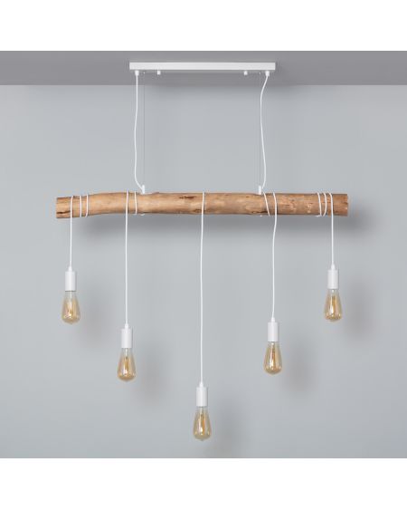 Suspension Métal et Bois Yagis