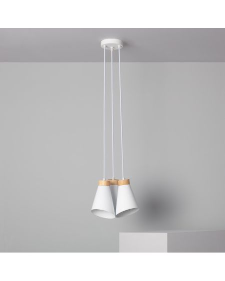 Suspension Métal et Bois Itai