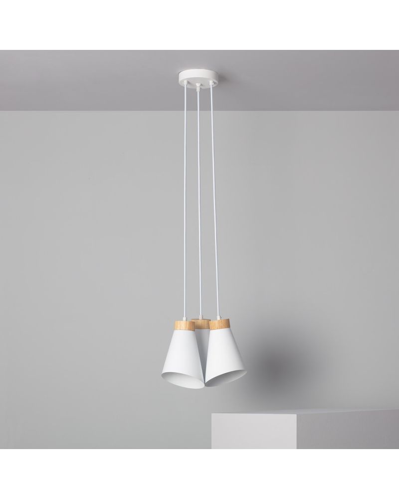 Suspension Métal et Bois Itai