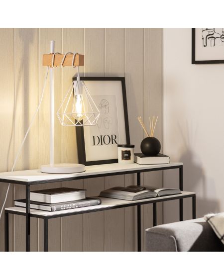 Lampe à Poser Bois et Métal Sardo