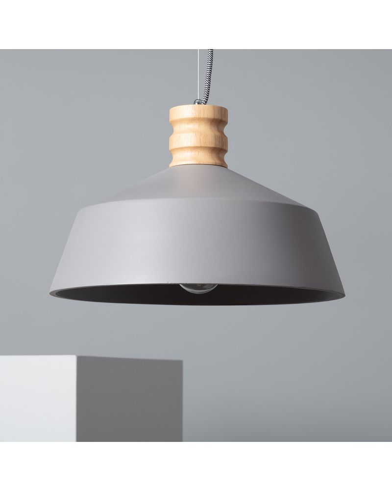 Suspension Ciment et Bois Kukojoa