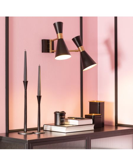 Lampe Murale Métal Jigger 2 Spots