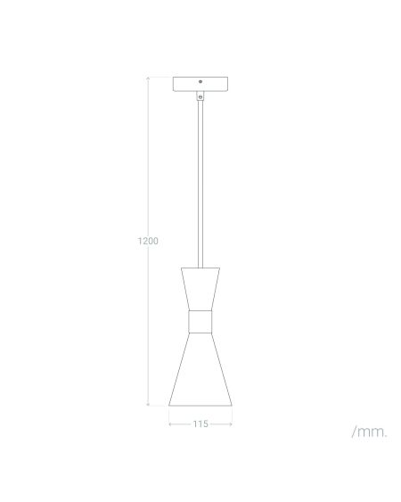 Suspension Métal Jigger