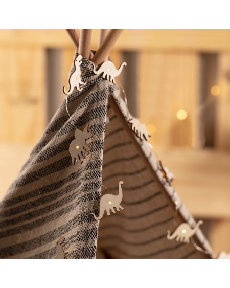 Guirlande Lumineuse LED Kids Dinosaures 2m