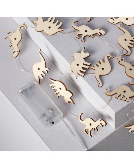Guirlande Lumineuse LED Kids Dinosaures 2m