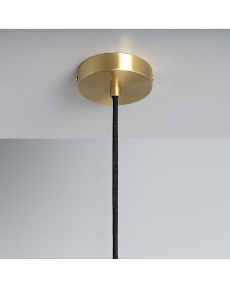 Suspension Métal et Verre Moonlight Puncak