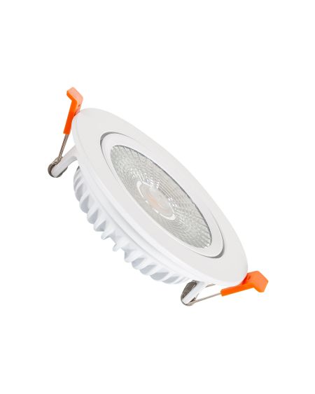 Spot LED Downlight Superslim COB LIFUD Rond Orientable 15W Blanc CRI90 Expert Color No Flicker Coupe Ø 100mm