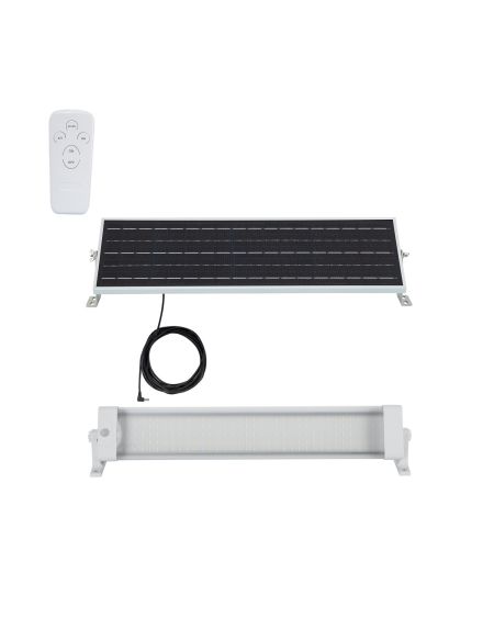 Réglette Étanche LED 20W 62.5cm Solaire IP65