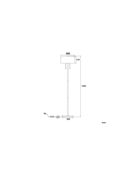 Lampadaire Bedourie