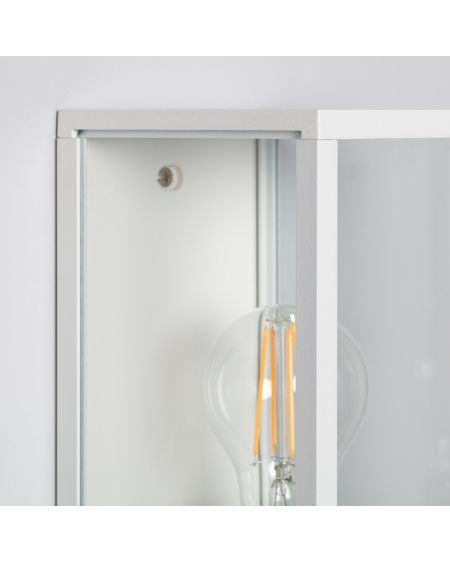 Applique Murale Extérieure Aluminium et Verre Atrium