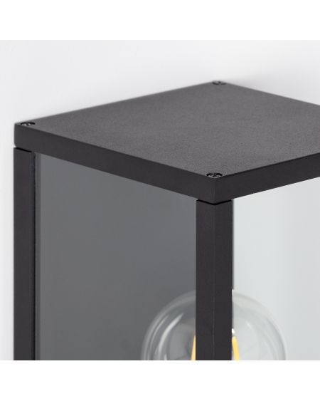 Applique Murale Extérieure Aluminium et Verre Atrium