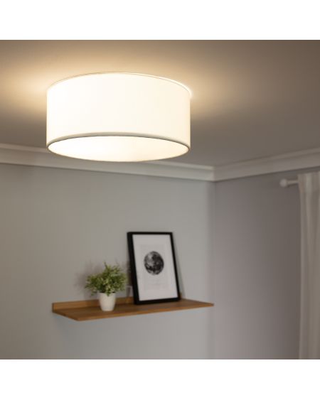 Plafonnier Rond Tissu Korsade Ø450 mm