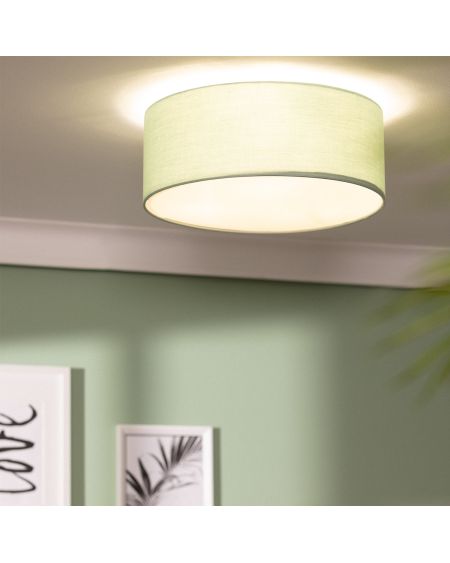 Plafonnier Rond Tissu Korsade Ø450 mm