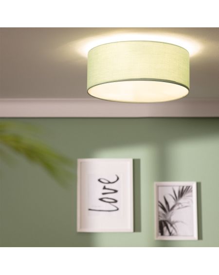 Plafonnier Rond Tissu Korsade Ø450 mm