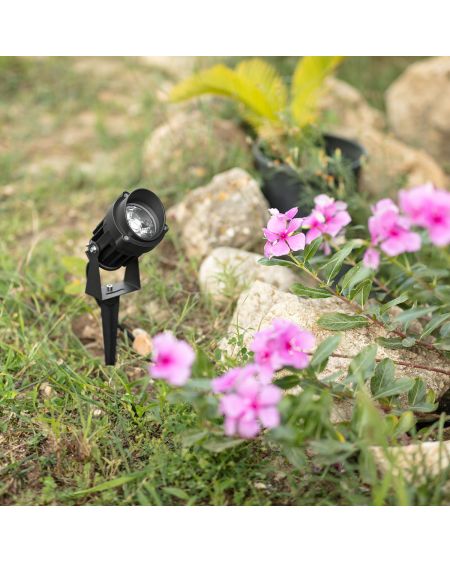 Spot LED Extérieur 10W RGB Vetusta sur Piquet