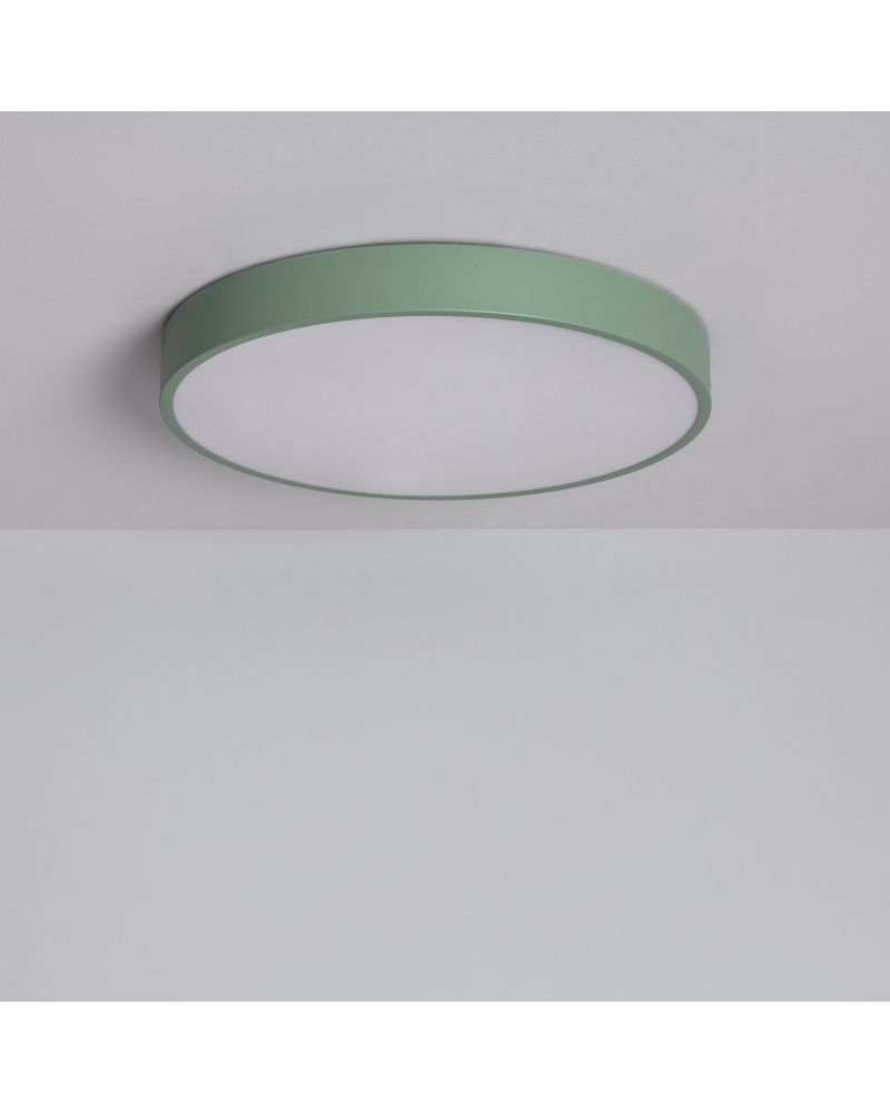Plafonnier LED Rond Métal 24W CCT Sélectionnable Iris Ø400 mm Plafonnier LED Rond Métal 24W CCT Sélectionnable Iris Ø400 mm