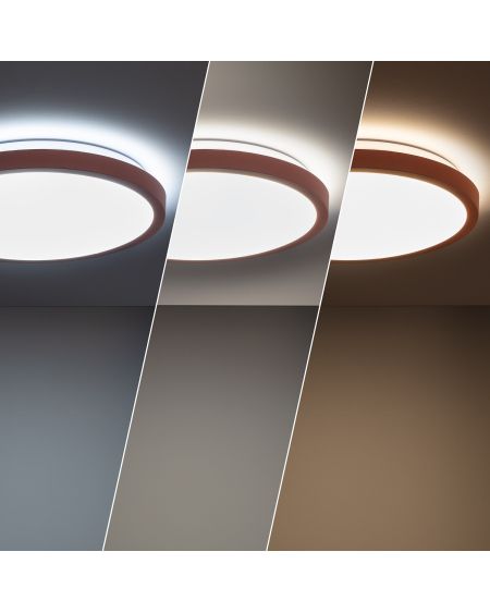 Plafonnier LED Rond 19W CCT Sélectionnable Faina Ø400 mm