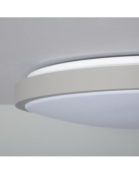 Plafonnier LED Rond Métal 24W CCT Sélectionnable Bari Ø500 mm