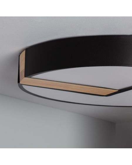 Plafonnier LED Rond Métal 27WCCT Sélectionnable Brusk Ø500 mm
