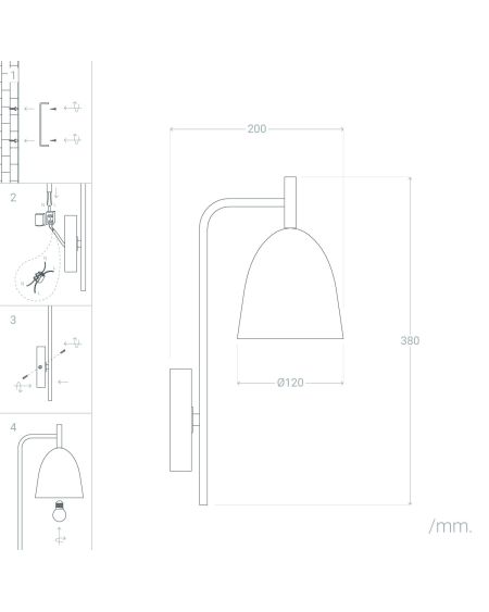 Lampe Murale Fresne