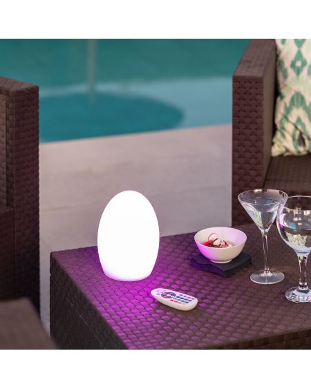Lampe à Poser LED Portative Extérieure 2.5W Muna RGB avec Batterie Rechargeable