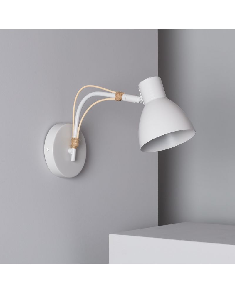Lampe Murale Bois et Métal Cubal