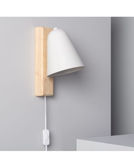 Lampe Murale Bois et Métal Mysen
