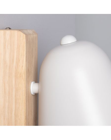 Lampe Murale Bois et Métal Mysen