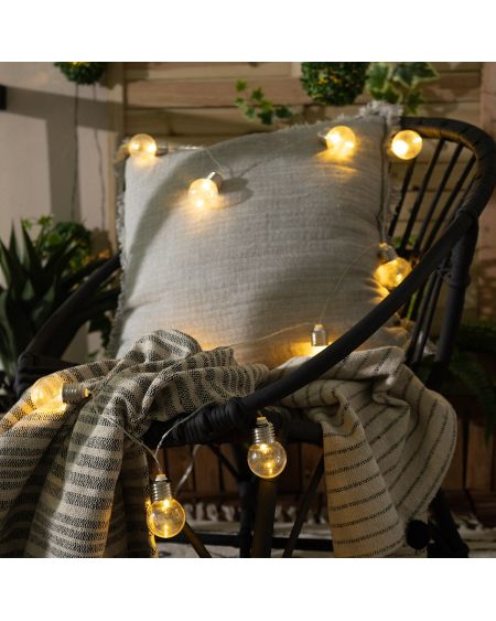 Guirlande d'Ampoules LED Solaire Galilei 2m