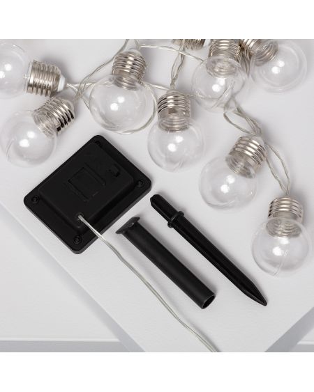 Guirlande d'Ampoules LED Solaire Galilei 2m
