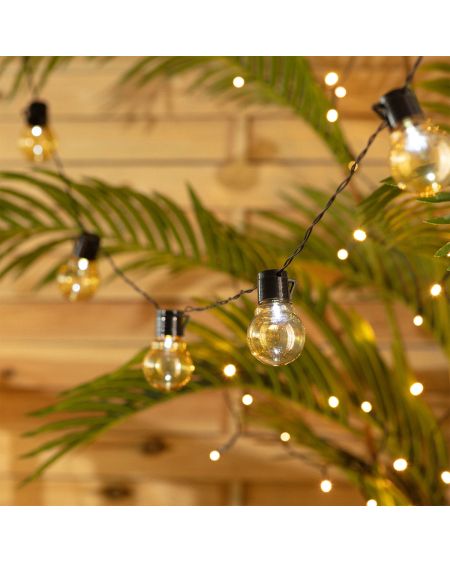 Guirlande d'Ampoules LED Solaire Nikola 2m
