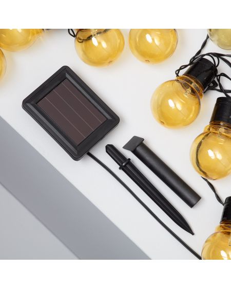 Guirlande d'Ampoules LED Solaire Nikola 2m