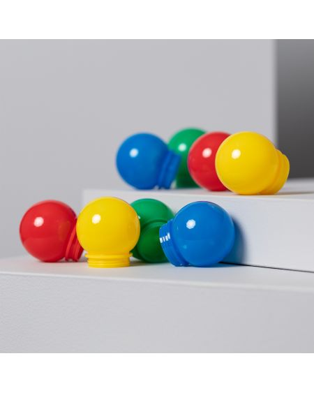 Remplacement Boules pour Guirlande Multicolore 8 Unités