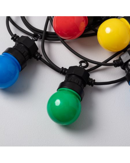 Remplacement Boules pour Guirlande Multicolore 8 Unités